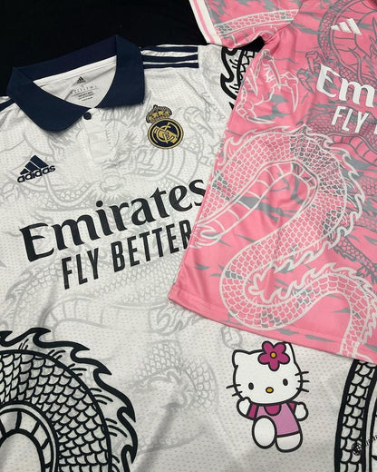 Real Madrid X Hello Kitty Special Football T-shirt