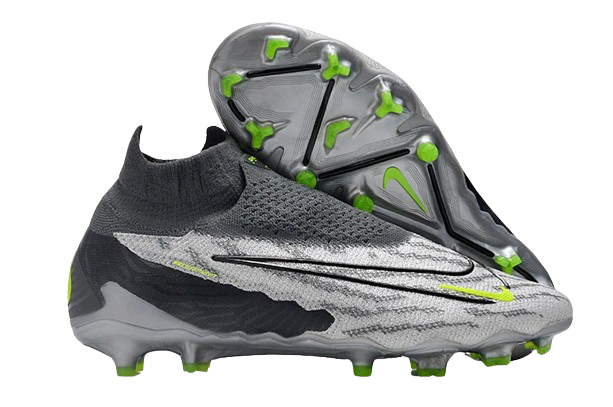 Nike Phantom GX Elite FG - Gris y amarillo