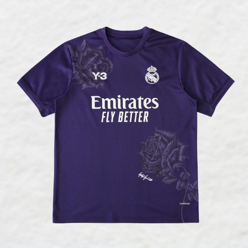 Y-3 Real Madrid purple kit