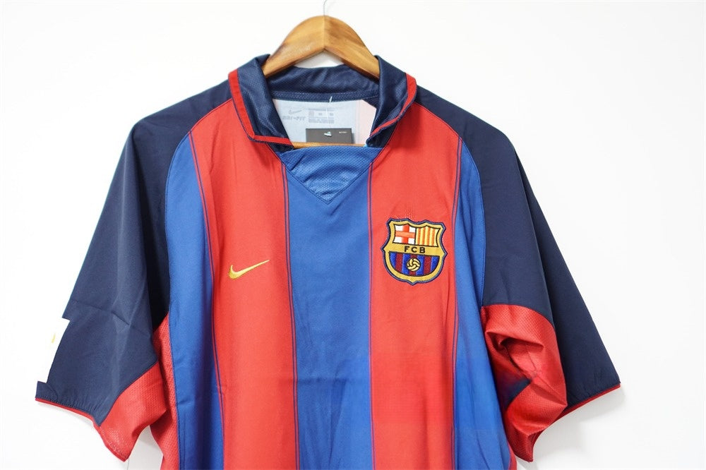 Barcelona 2003-2004 Retro Home Jersey